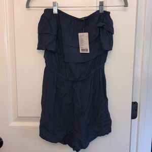 Strapless Romper